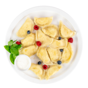 Pierogi z serem białym